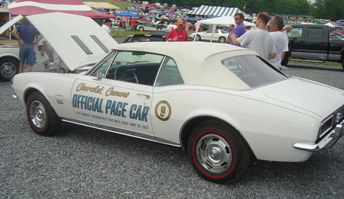 1967 RS/SS-396/375 HP 4 Speed Convertible Camaro Pace Car
